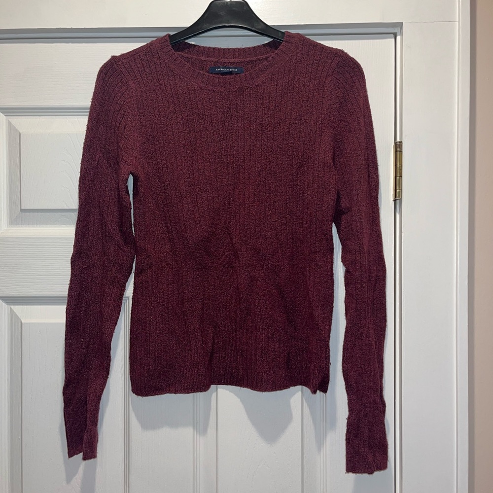 Women's Burgundy Sweater